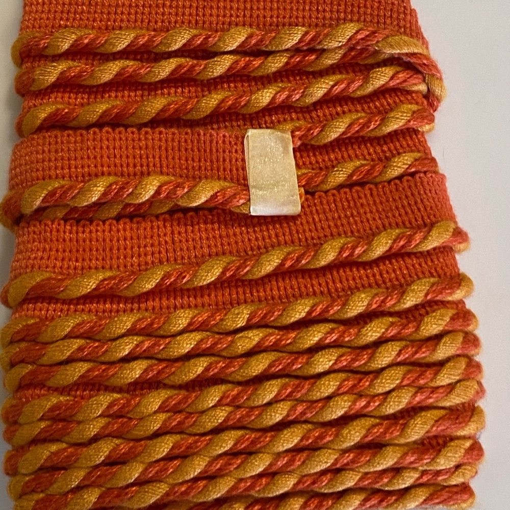 Bomar TRIM. 5 yards orange Tiger-Lily